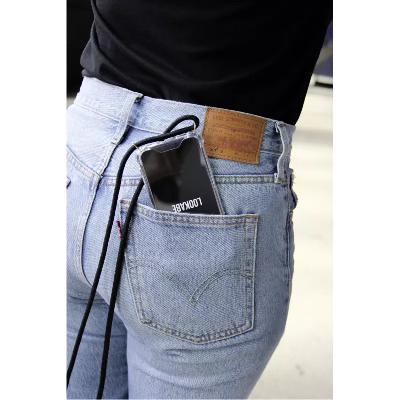 Cover Coros LOO004 iPhone XR 15.5 cm (6.1 collas) Melns Caurspīdīgs