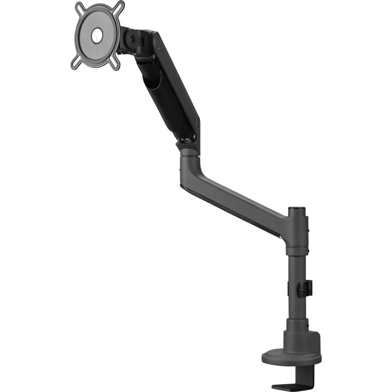 Universāls lieljaudas monitora kronšteins DM 5110 Single Heavy Duty, monitora stiprinājums melns, 43–127 cm (17–50) monitoriem