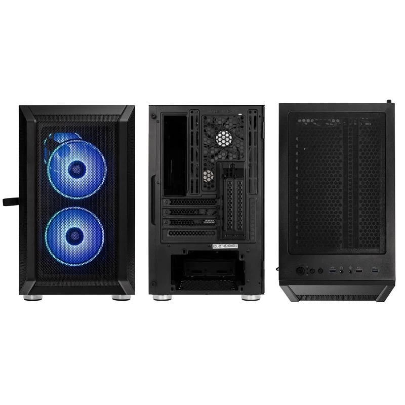 Kolink Citadel Mesh RGB Micro-ATX korpuss - melns