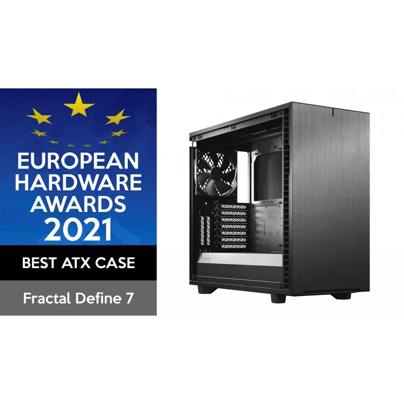 Fractal Design Define 7 ATX vidējā torņa spēļu datora korpuss