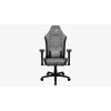 Aerocool Crown AeroSuede universāls spēļu krēsls ar polsterētu sēdekli, akmens pelēks