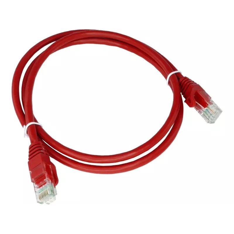 Alantec KKU5CZA1 tīkla kabelis sarkans 0.25 m Cat5e U/UTP (UTP)