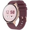 Badian SW-68 viedpulkstenis rožu zelta sarkans 45 mm