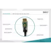 HDMI AOC hibrīda optiskās šķiedras kabelis Digitus AK-330125-100-S