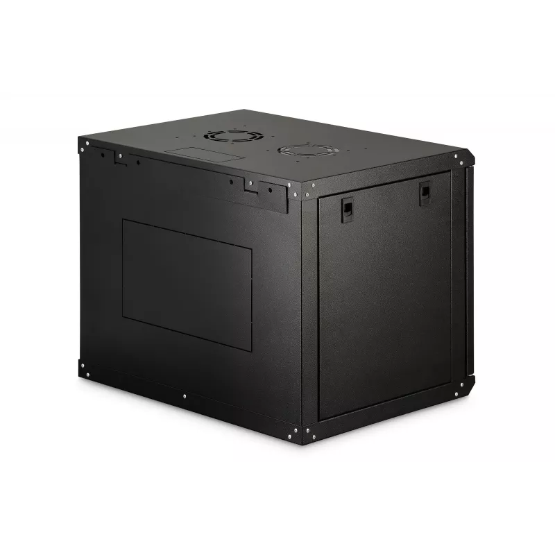 Pie sienas stiprināms skapītis DIGITUS Dynamic-N 9U, 600x450 mm (PxDz), IP20, atslēgas slēdzene, nesamontēts