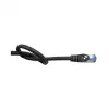 Good Connections Cat.6A komutācijas kabelis SmartFLEX HF melns 0,25m