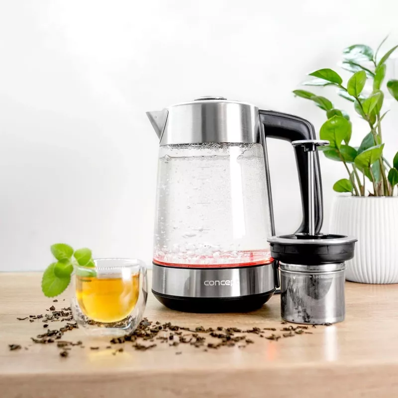 Tējkanna stikla RK4190