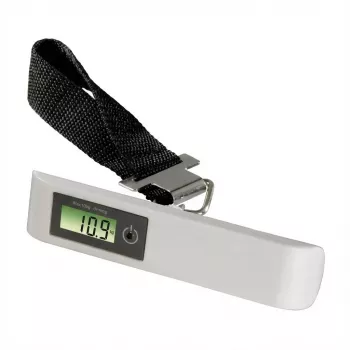 Bagāžas svari TerraTec KW-50 — digitālie svari ar displeju, ietilpība 50 kg