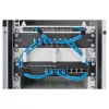 Slēdzis DIGITUS 10 collu Gigabit Ethernet 8 portu nevadāms - 8x Gigabit RJ45, uzstādāms statnē