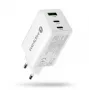 Strāvas lādētājs everActive SQ-655Q 65W, 1×USB-A + 2×USB-C ātra uzlāde