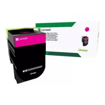 Lexmark 80C2SM0 802SM XL toneris, 3000 lpp., fuksīna krāsa