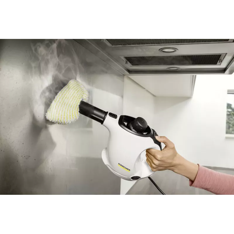 Kärcher SC 1 EasyFix Pārnēsājams tvaika tīrītājs 1200 W Melns, Balts