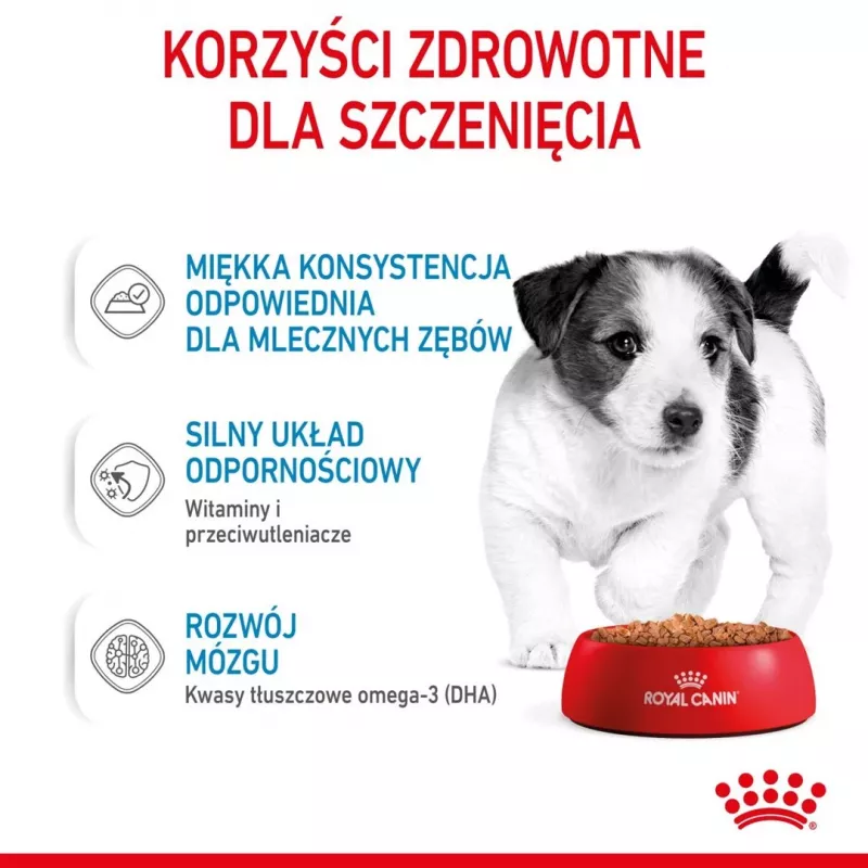 ROYAL CANIN SHN Mini Puppy mērcē - mitrā kucēnu barība - 12X85g