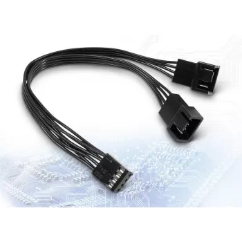 SATA kabelis Inter-Tech 88885521 0,15 m melns vīrišķais/sievišķais savienotājs
