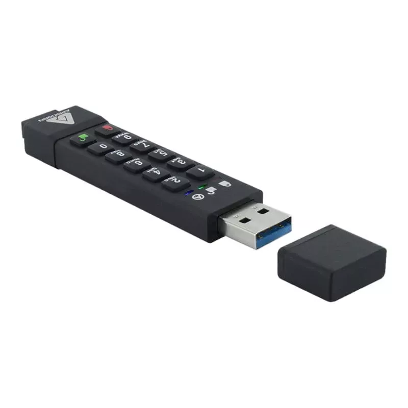 USB zibatmiņa Apricorn 128 GB USB Type-A 3.2 Gen 1 Aegis Secure Key 3z