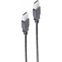 shiverpeaks BS13-22185 USB kabelis 1,8 m USB 2.0 USB A Melns (BS13-22185)