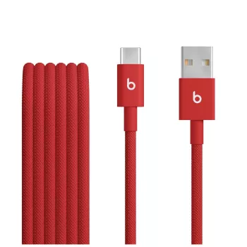 Apple Beats USB-A uz USB-C pīts kabelis (1,5 m) - Rapid Red (MFEJ4ZM/A)