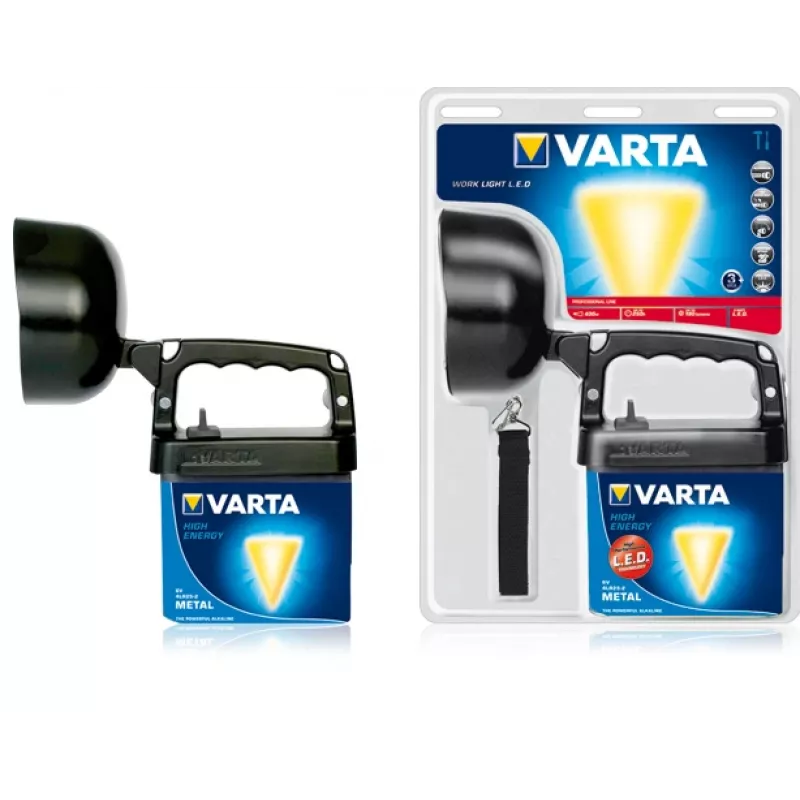 Rokas lukturītis Varta 18660101421 LED 4W 190lm Melns Zils