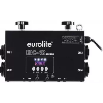Dimmerpack EUROLITE EDX-4RT 4 kanālu RDM dimmeru bloks (modelis 70064074)
