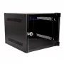 EXTRALINK LITE 4U 10 280X310 PIE SIENAS STIPRINĀMS PLATĒJU SKAPPA MELNS