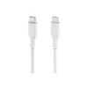 USB kabelis Belkin BoostCharge 1m USB C balts USB 2.0