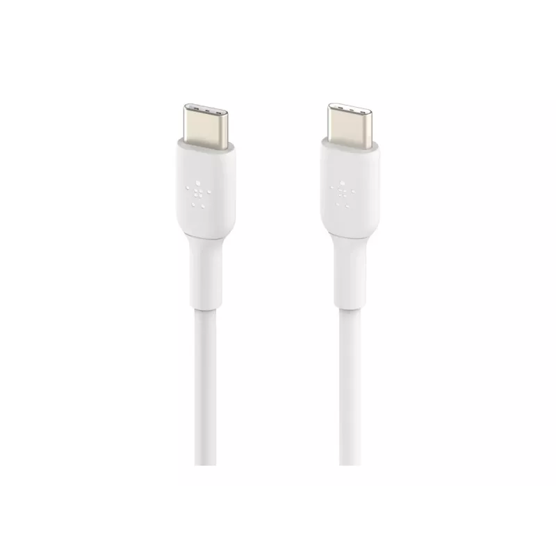 USB kabelis Belkin BoostCharge 1m USB C balts USB 2.0