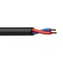 Audio kabelis PROCAB PLS215/1 100m melns varš AWG 16