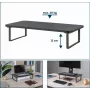 Gembird MS-TABLE-03 monitora stiprinājums / statīvs Galda melns