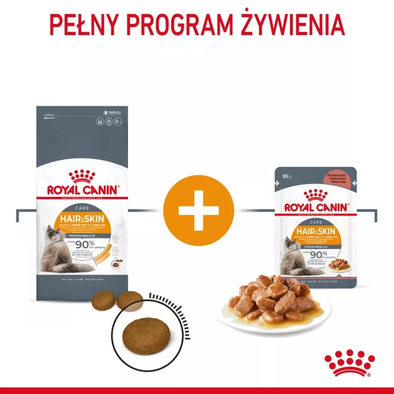 Royal Canin Hair & Skin Care Adult sausā kaķu barība, 2 kg