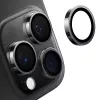 Kameras stikla aizsargs Torras iPhone 16 Pro Max — Lensguard, Melns