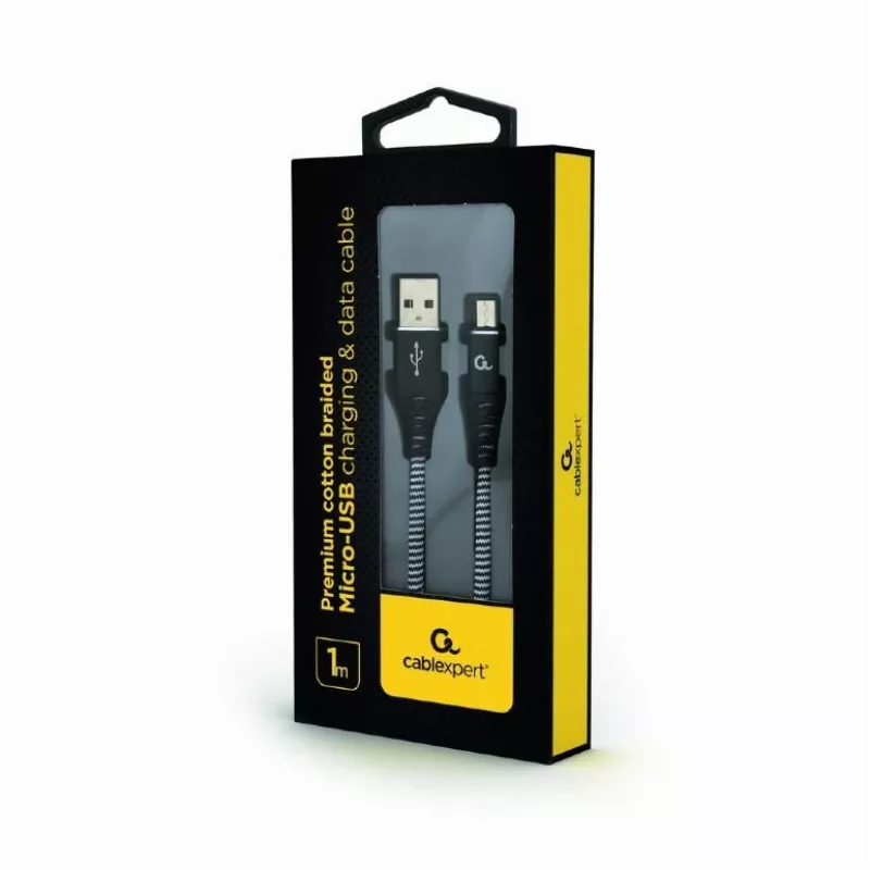 USB kabelis Gembird CC-USB2B-AMMBM-1M-BW