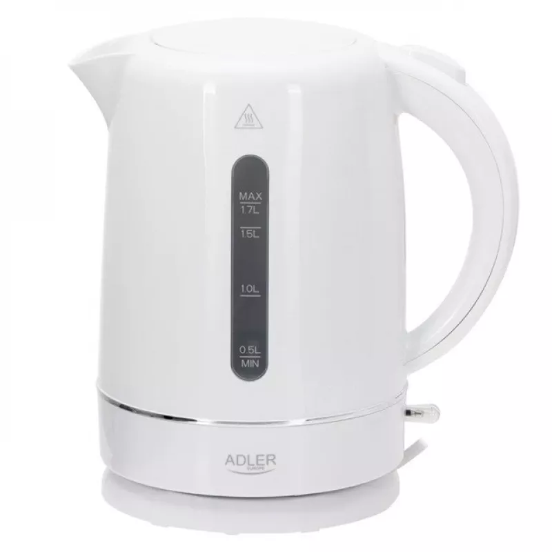 Adler AD 1385w elektriskā tējkanna 1,7 L balta