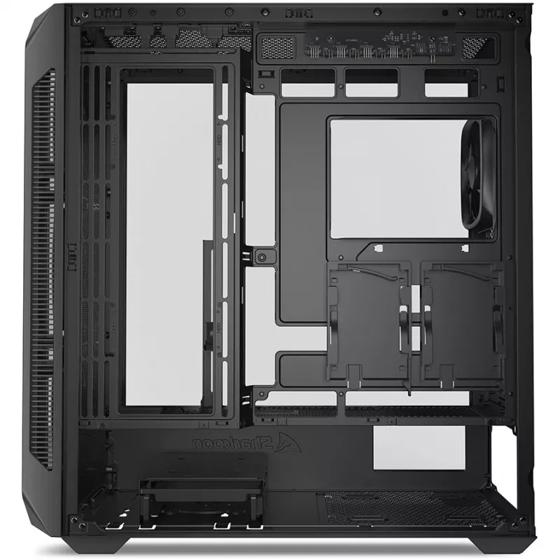 PC Case Sharkoon AK5G RGB Midi Tower Melns
