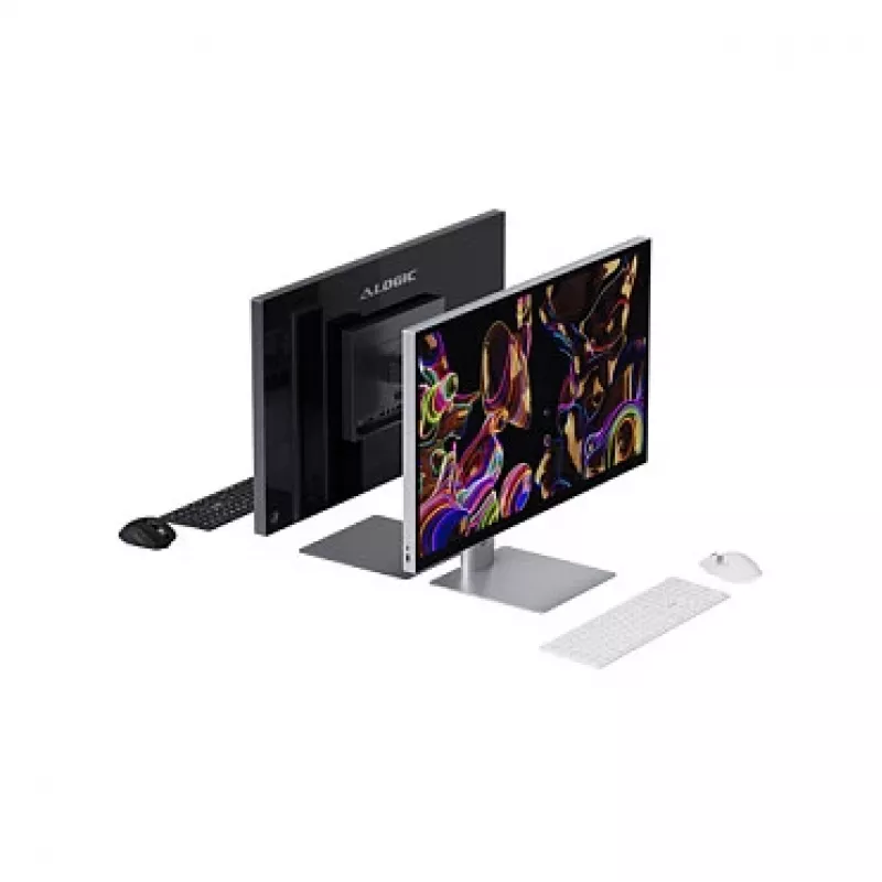 Alogic ASPEKT 32 UHD Gloss Docking Monitor Space Grey