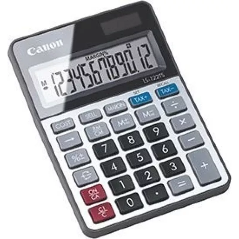 Canon LS-122TS kalkulators galda Displejs Pelēks