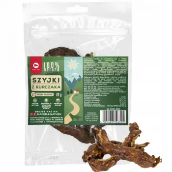 MACED Vistas kakliņš 100% Nature - suņu gardums - 75 g