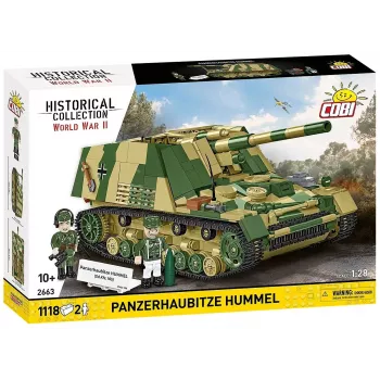 Konstruktora komplekts Cobi Panzehaubitze Hummel 1118 detaļu modelis