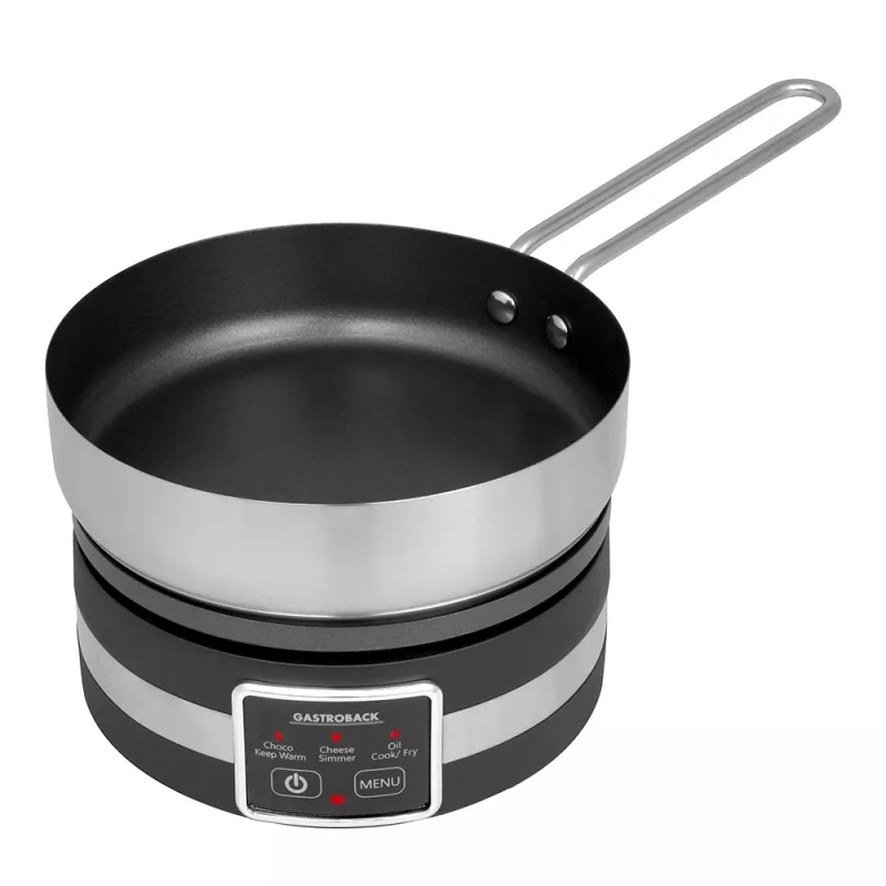 Elektriskais fondī komplekts Gastroback 42568 1,8L 8 personām melns nerūsējošais tērauds