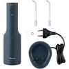 EW-DJ66, 0,2 l, zils, bezvada mutes skalotājs, skaņas zobu birste, uzlādējams akumulators, 100 - 240 V