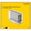 HDD/SSD korpuss DeLOCK 42624 Caurspīdīgs 2.5/3.5 collas