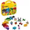 LEGO 10713 Classic Creative Suitcase rotaļlietu glabāšanas kaste ar jautrām krāsainām būvēšanas klucīšiem, dāvana 4+ gadus veciem bērniem, zēniem un meitenēm