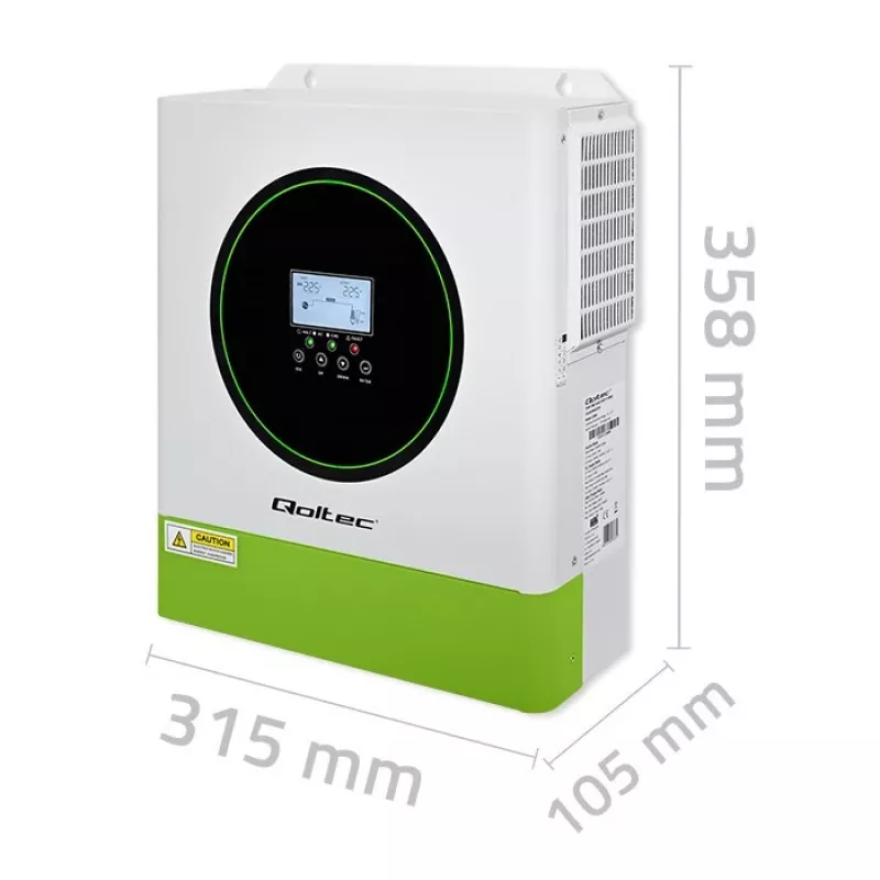 Hibrīda saules invertors Off-Grid 3500W, Wi-Fi