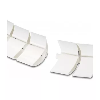 Kabeļu kanāls DeLOCK 740 x 75 mm augstuma regulējams balts