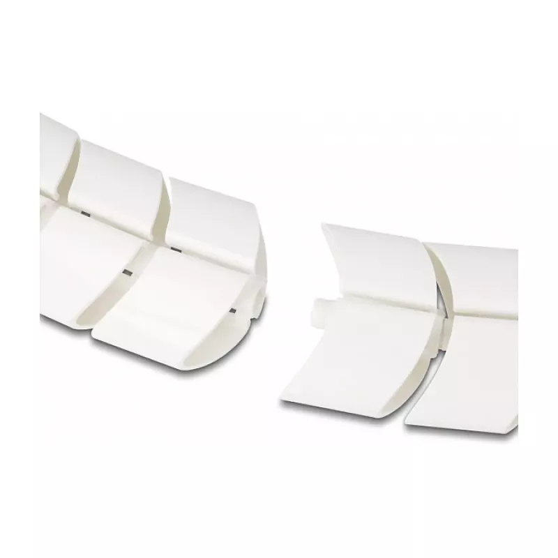 Kabeļu kanāls DeLOCK 740 x 75 mm augstuma regulējams balts