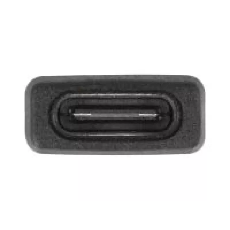 DeLOCK 60001 Kabeļu savienotāju adapteris USB A USB C melns