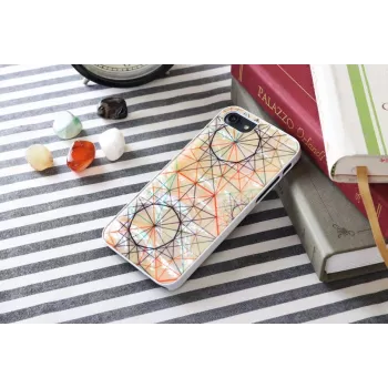 Aizsargmaciņš iKins Apple iPhone 8/7 — artist balta