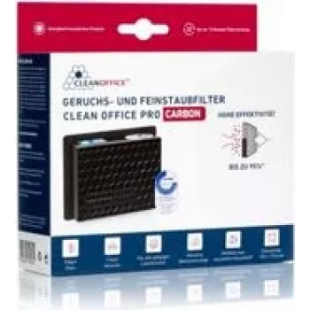 Gaisa putekļu filtrs Cleanoffice Model 16/840.30.30, aktīvā ogle, 150×120×50 mm