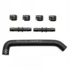 EK Water Blocks EK-Pro 17/10mm pastiprinātas EPDM caurules ar iepriekš formētiem 45° un 90° līkumiem