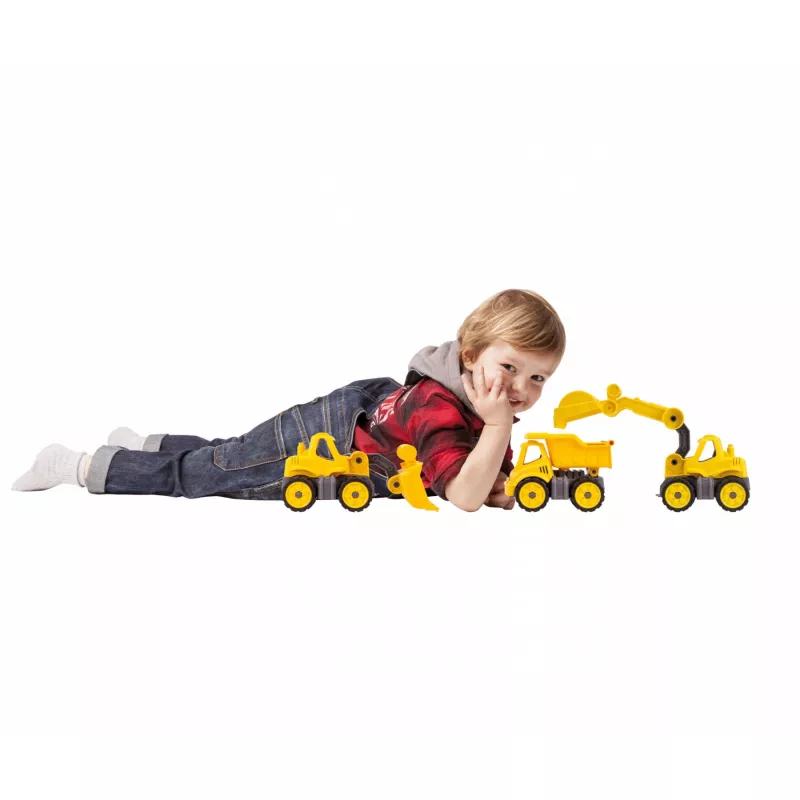 Power Worker Mini ekskavators, rotaļu transportlīdzeklis