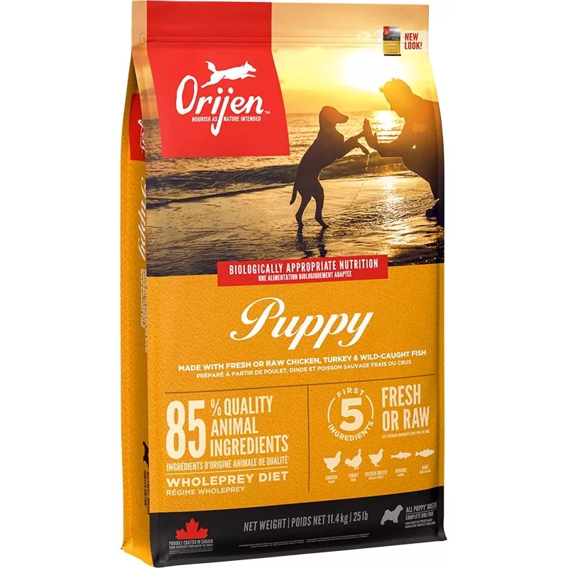 ORIJEN Puppy - sausā suņu barība - 11,4kg